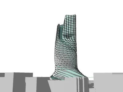 vacation spot-Resort-Fashion Leisure Hotel-0237 3D model