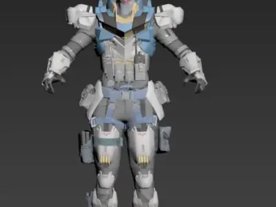 Call of Duty GUNDAM XVX-016 3D print model