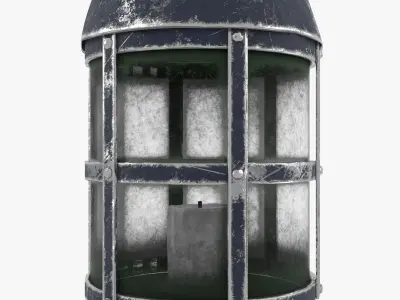 Medieval lantern 3D model buy