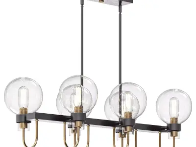 Bauhaus Linear Pendant 3D model