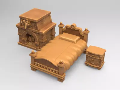 Royal Interior 3D print model