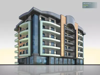 Architectural 3D Home Model  Low-poly 3D model