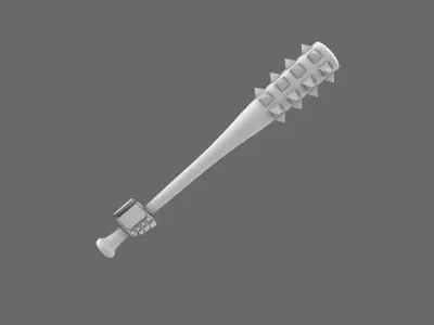 Space Knights Basher Bat 3D print model