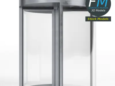 Revolving door 3D model