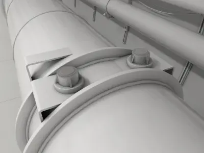 Sci-Fi Corridor 2 3D model