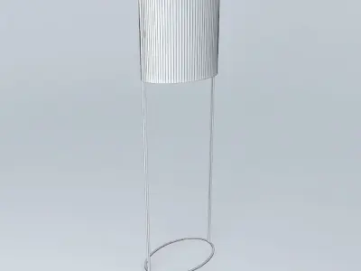 Oval Floor Lamp 3D model