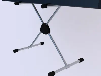 Synth Keyboard Korg 3D model