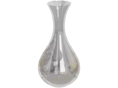 Home decorations Decorative Vase Low-poly 3D model