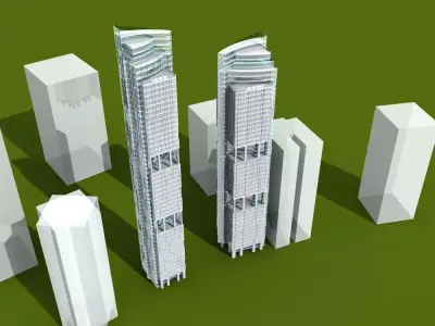 Office Building 3D model 492