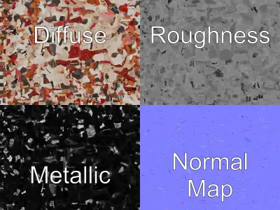 Italian Villa Baroque Elegance Architectural model pack Low-poly 3D model