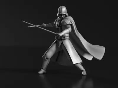 Darth Vader Figure Set 05 3D print model