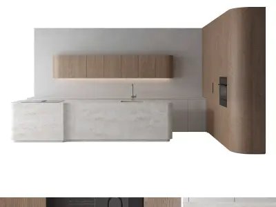 Kitchen set 25 3D model