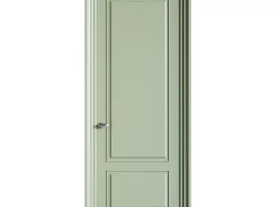 Modern entrance door 79 3D model