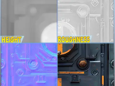 Sci-FI Seamless Texture Texture 5