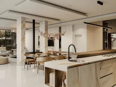 Interior Modern House 3D model