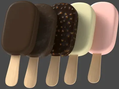 Ice Cream 3D model