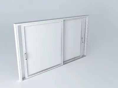 Slide window Free 3D model