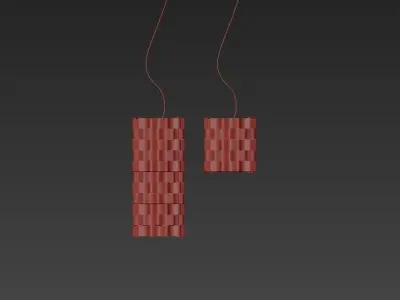 Tahoma pendant lamp 3D model