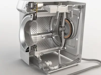  Inside Washing Machine Diagram 1 