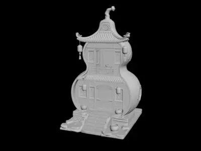  pavilion 3D model