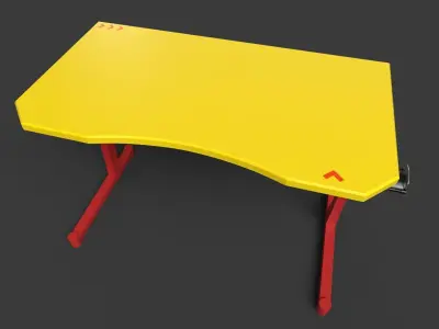 Home Office Desk 3D model purchase