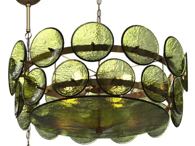 Lorenzo Chandelier by Soho Home 3D model