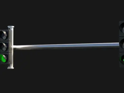 Traffic Lights 3D model