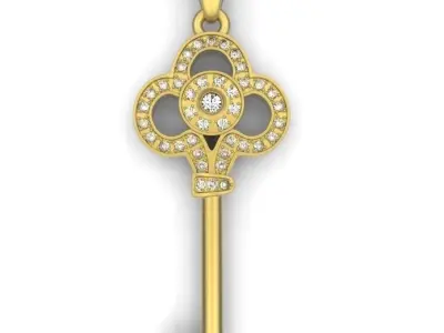 keys pendants 3D Model Pack