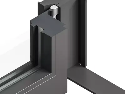 Reynaers Slim Line-38 Low-poly 3D model