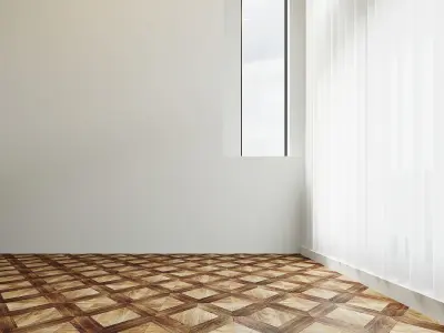 Empty interior 3D model