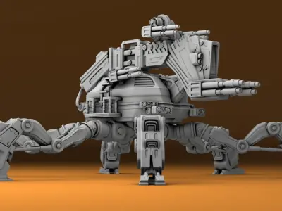 Robo Tank 3D print model