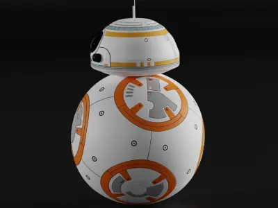 BB8 Robot Star wars 3D model