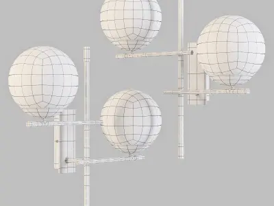 Maytoni Nostalgia MOD048WL-02G - Wall Lamp 3D model