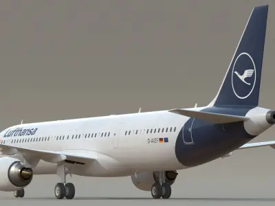  Lufthansa Airbus a321 SC 