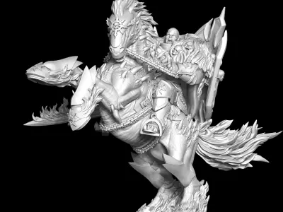 Warmaker beast 3D print model