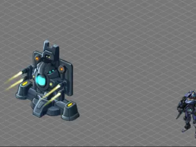 Wall Fortress - Normal Type 03 3D model