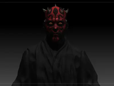 Ray Park - Darth Maul - Star Wars 3D print model