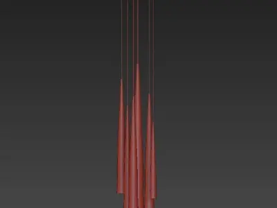 Firlinfeu chandelier 3D model
