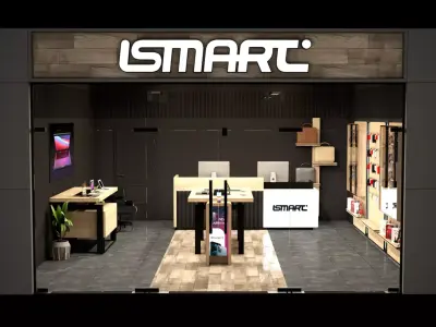 iSmart electronics shop 3D model