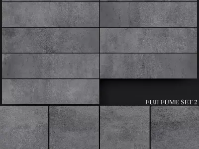 Yurtbay Seramik Fuji Fume Set 2 3D model