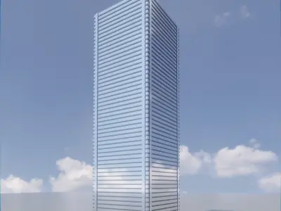 Parametric Building 1a11 3D model