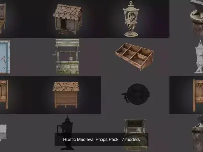 Rustic Medieval Props Pack
