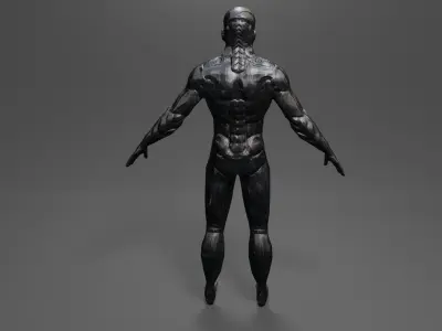 Space wanderer 2 Low-poly 3D model
