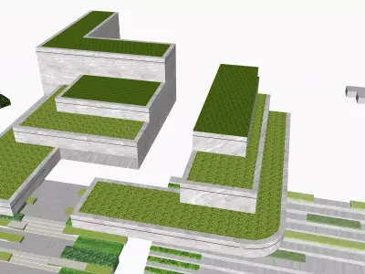 19 Innovative Landscape Step Designs for Green Areas 3D model