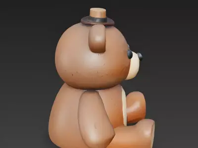 The Grizzly Grotto Teddy Bear Hut 3D Model Low-poly 3D model