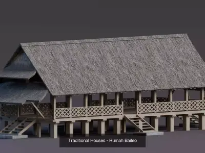 Traditional Houses - Bundle Edition 3D Model Pack