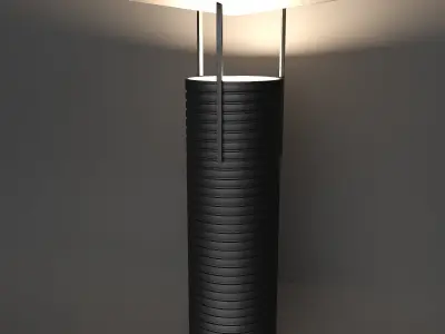 Table lamp Thread Lamp animated 3D model