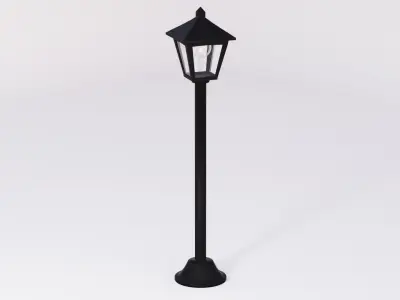 Street Lamp 3D model 12