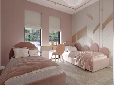 bedroom Girls  3D model