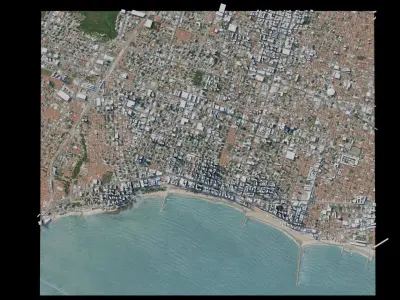 Fortaleza - Brazil 3D model